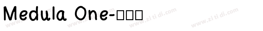 Medula One字体转换